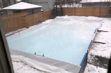 Planning a Custom Pool That Doubles as an Ice Rink in Winter