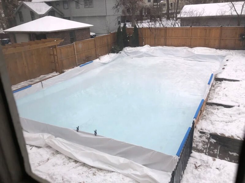 Planning a Custom Pool That Doubles as an Ice Rink in Winter
