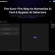 Humanize.io: Can It Make AI Content Undetectable?